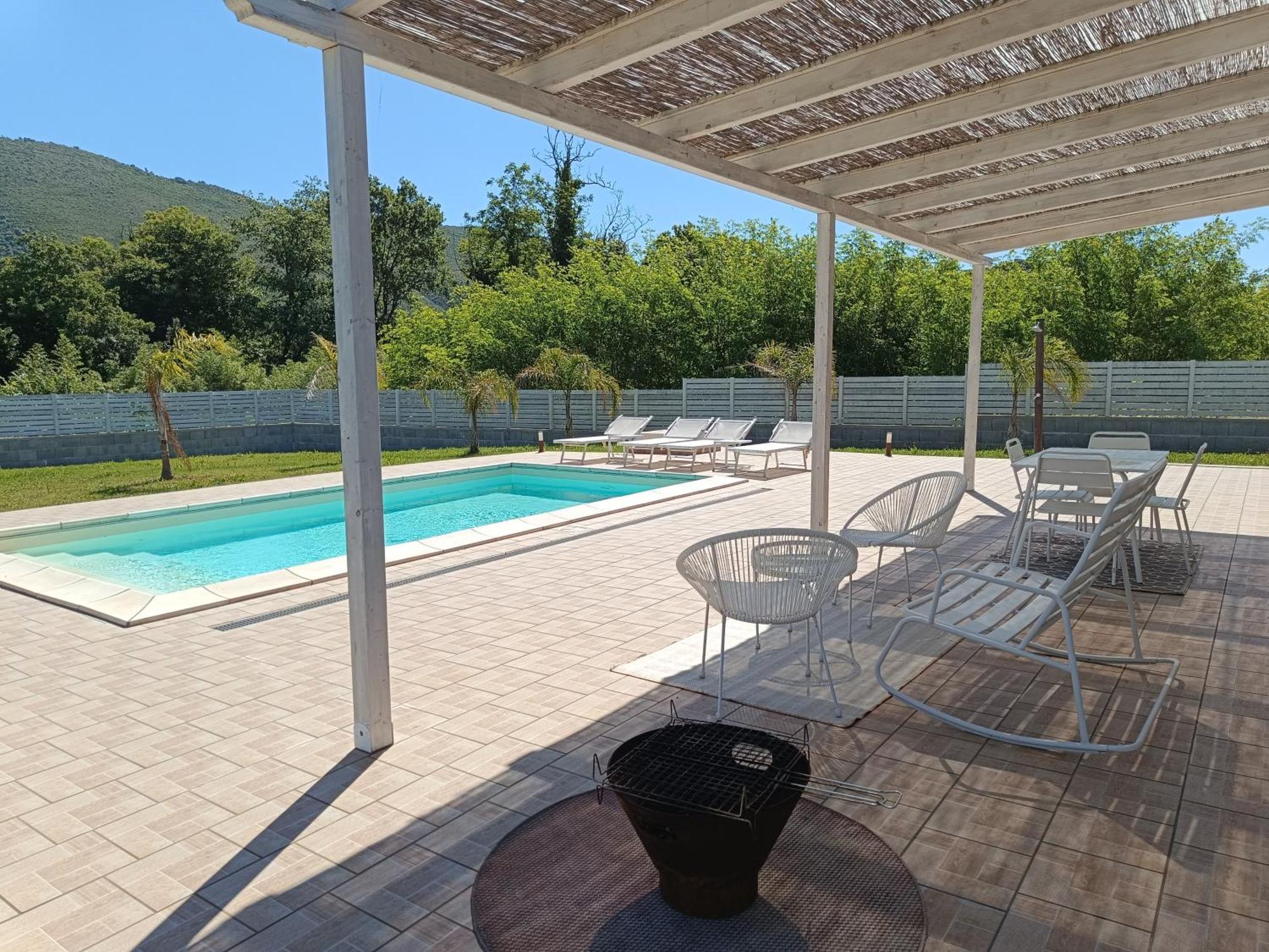 Janus Casa Nel Verde - Relax Pool & Spa Giano Vetusto Bagian luar foto
